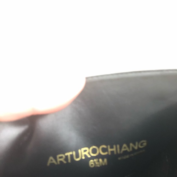 Arturo Chiang Black Riding Boots Womens - Picture 5 of 5